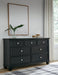 Lanolee Dresser and Mirror - Yulissa Home Furnishings (NJ)