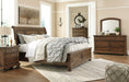 Flynnter Bed with 2 Storage Drawers - Yulissa Home Furnishings (NJ)