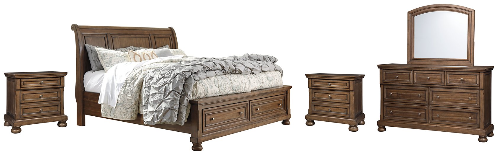 Flynnter Bedroom Set - Yulissa Home Furnishings (NJ)