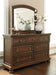 Flynnter Dresser and Mirror - Yulissa Home Furnishings (NJ)