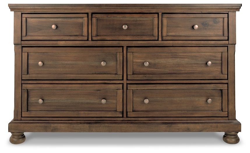 Flynnter Dresser and Mirror - Yulissa Home Furnishings (NJ)