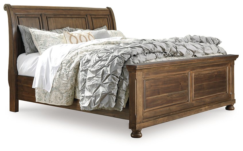 Flynnter Bed with 2 Storage Drawers - Yulissa Home Furnishings (NJ)