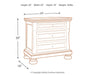 Flynnter Nightstand - Yulissa Home Furnishings (NJ)