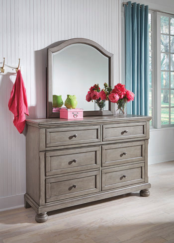 Lettner Youth Dresser and Mirror - Yulissa Home Furnishings (NJ)