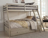 Lettner Youth Bunk Bed with 1 Large Storage Drawer - Yulissa Home Furnishings (NJ)