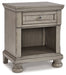 Lettner Nightstand - Yulissa Home Furnishings (NJ)