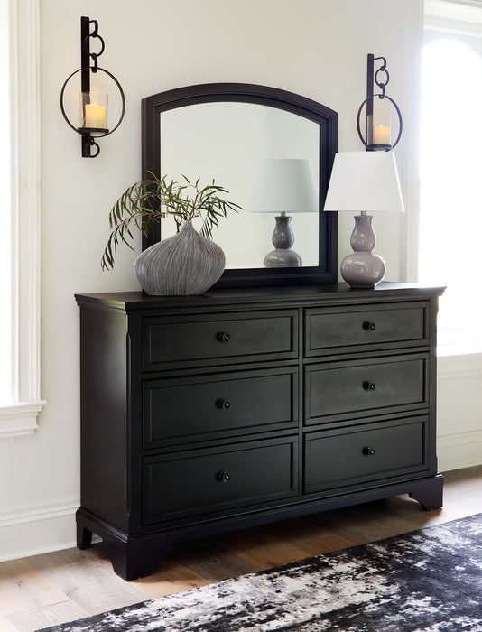 Chylanta Dresser and Mirror - Yulissa Home Furnishings (NJ)