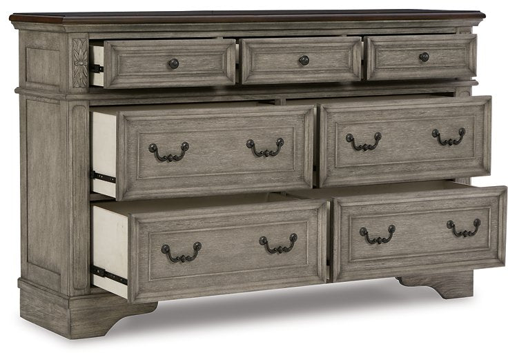 Lodenbay Dresser and Mirror - Yulissa Home Furnishings (NJ)