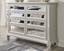 Lindenfield Dresser and Mirror - Yulissa Home Furnishings (NJ)