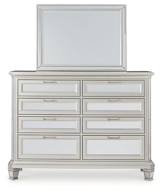 Lindenfield Dresser and Mirror - Yulissa Home Furnishings (NJ)