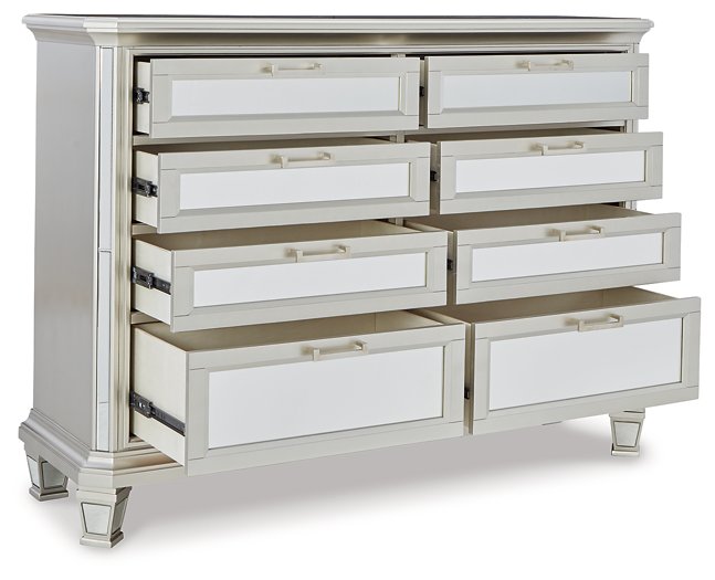 Lindenfield Dresser and Mirror - Yulissa Home Furnishings (NJ)