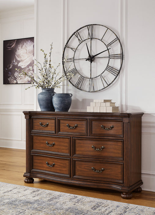 Lavinton Dresser and Mirror - Yulissa Home Furnishings (NJ)