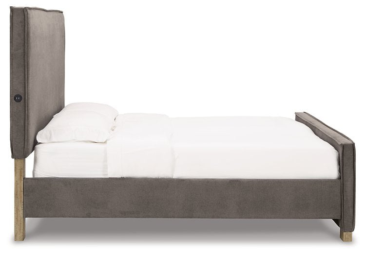 Krystanza Upholstered Bed - Yulissa Home Furnishings (NJ)