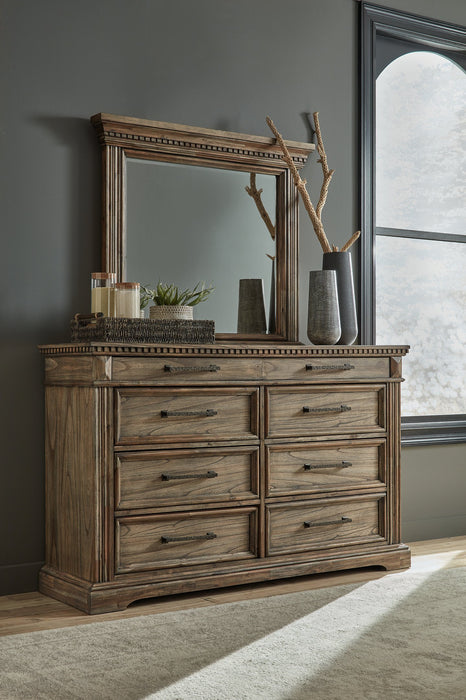 Markenburg Dresser and Mirror - Yulissa Home Furnishings (NJ)