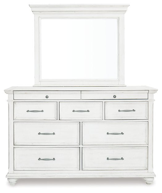 Kanwyn Dresser and Mirror - Yulissa Home Furnishings (NJ)