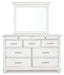 Kanwyn Dresser and Mirror - Yulissa Home Furnishings (NJ)