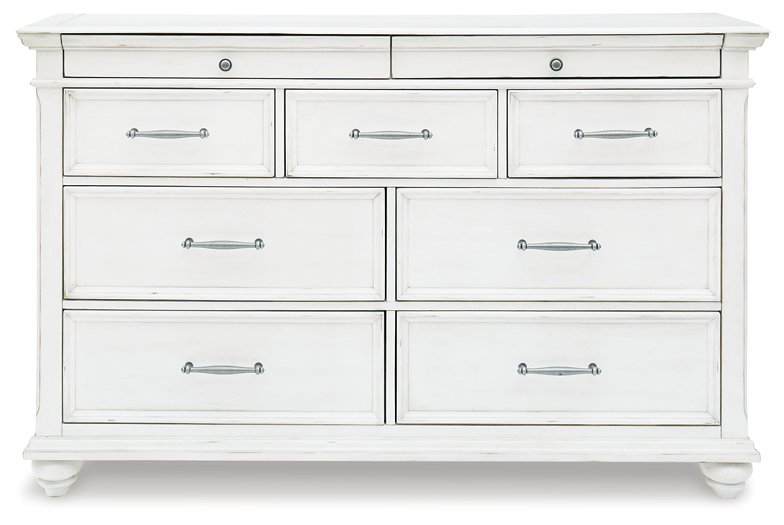 Kanwyn Dresser and Mirror - Yulissa Home Furnishings (NJ)