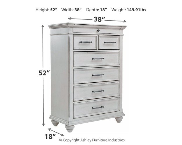 Kanwyn Chest of Drawers - Yulissa Home Furnishings (NJ)