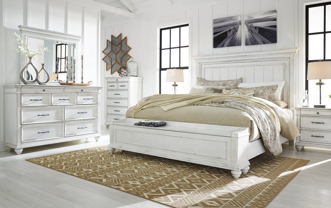 Kanwyn Bed with Storage Bench - Yulissa Home Furnishings (NJ)