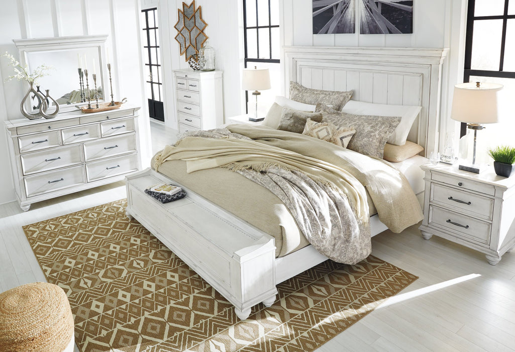 Kanwyn Bed with Storage Bench - Yulissa Home Furnishings (NJ)