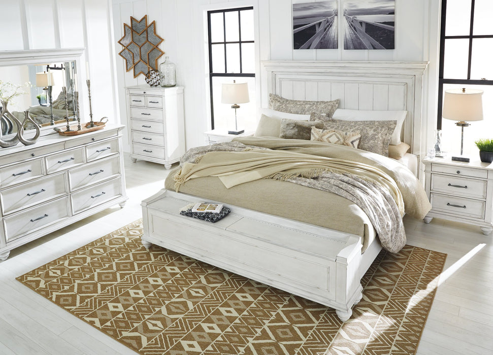 Kanwyn Bed with Storage Bench - Yulissa Home Furnishings (NJ)