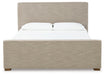 Dakmore Upholstered Bed - Yulissa Home Furnishings (NJ)