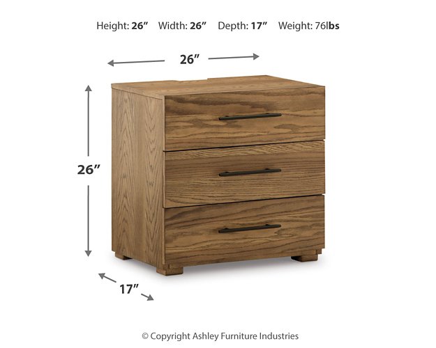 Dakmore Nightstand - Yulissa Home Furnishings (NJ)