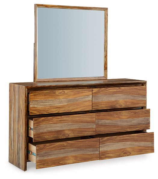 Dressonni Dresser and Mirror - Yulissa Home Furnishings (NJ)