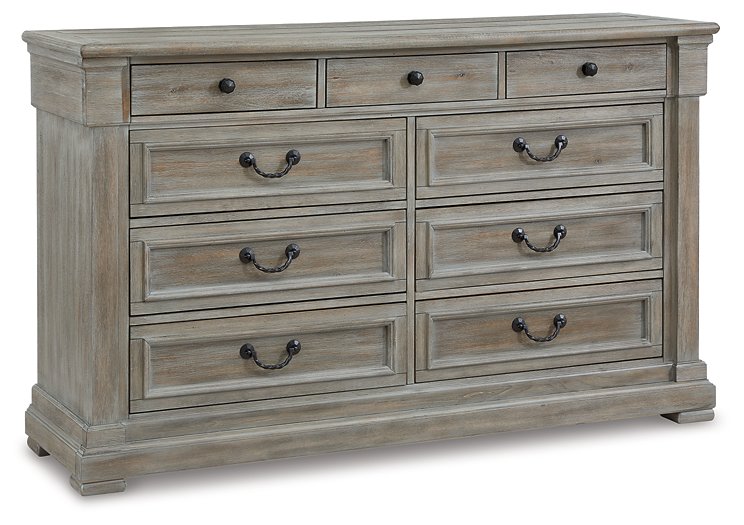 Moreshire Dresser and Mirror - Yulissa Home Furnishings (NJ)