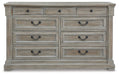 Moreshire Dresser and Mirror - Yulissa Home Furnishings (NJ)