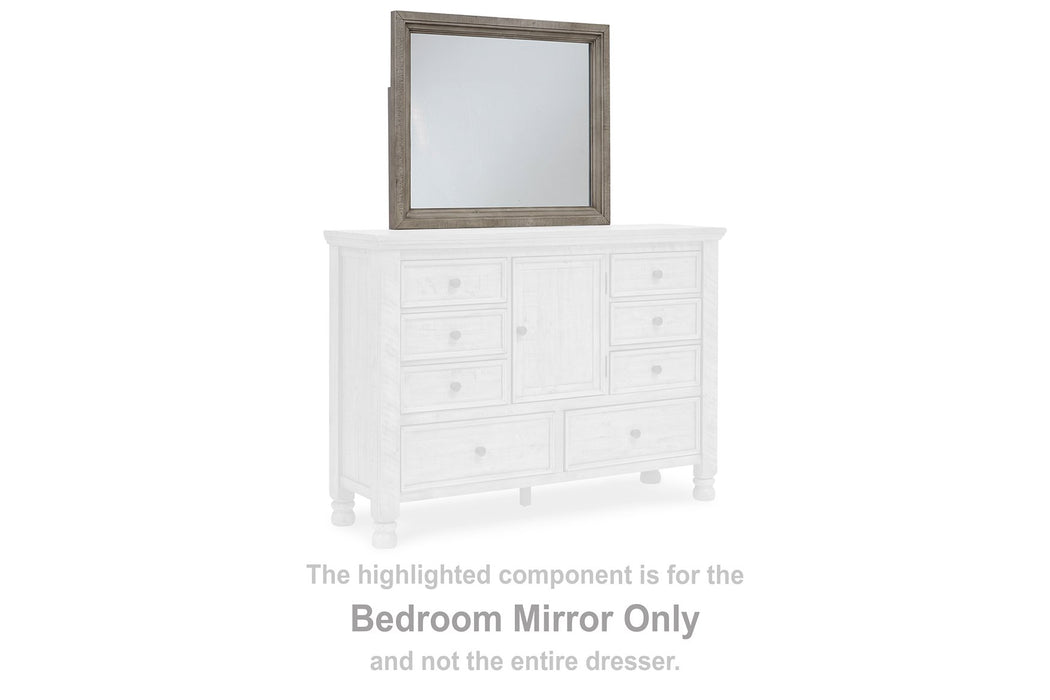 Harrastone Dresser and Mirror - Yulissa Home Furnishings (NJ)