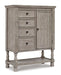 Harrastone Door Chest - Yulissa Home Furnishings (NJ)