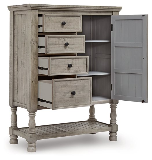 Harrastone Door Chest - Yulissa Home Furnishings (NJ)