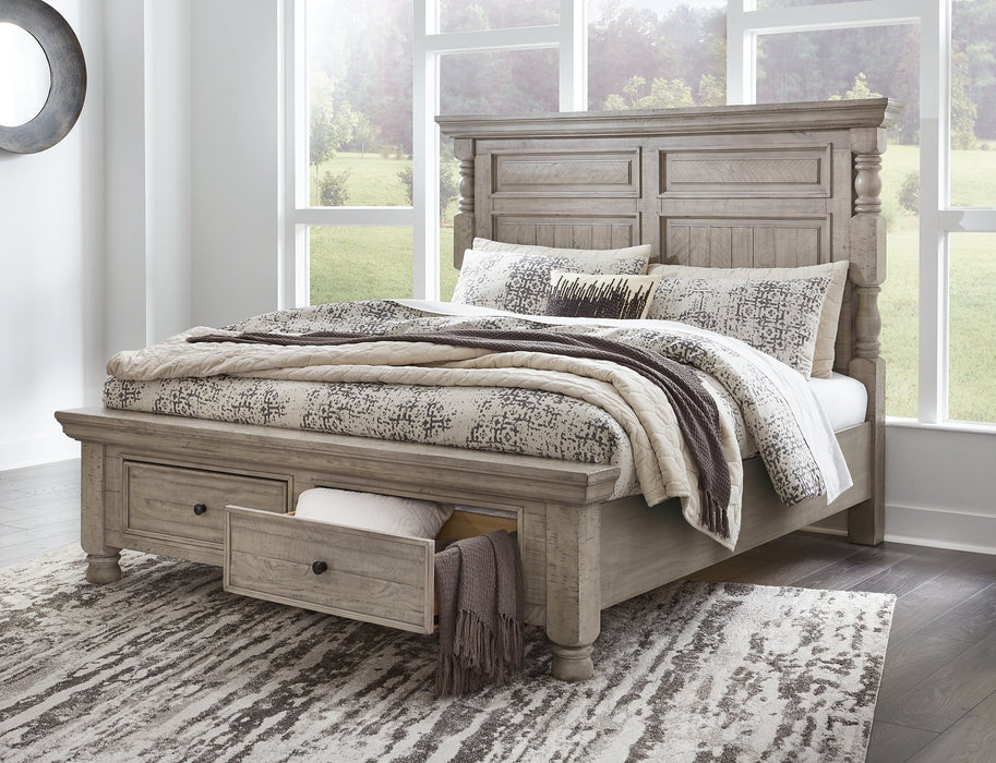 Harrastone Bed - Yulissa Home Furnishings (NJ)