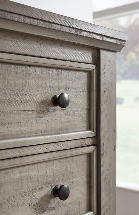 Harrastone Dresser and Mirror - Yulissa Home Furnishings (NJ)