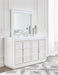 Chalanna Dresser and Mirror - Yulissa Home Furnishings (NJ)