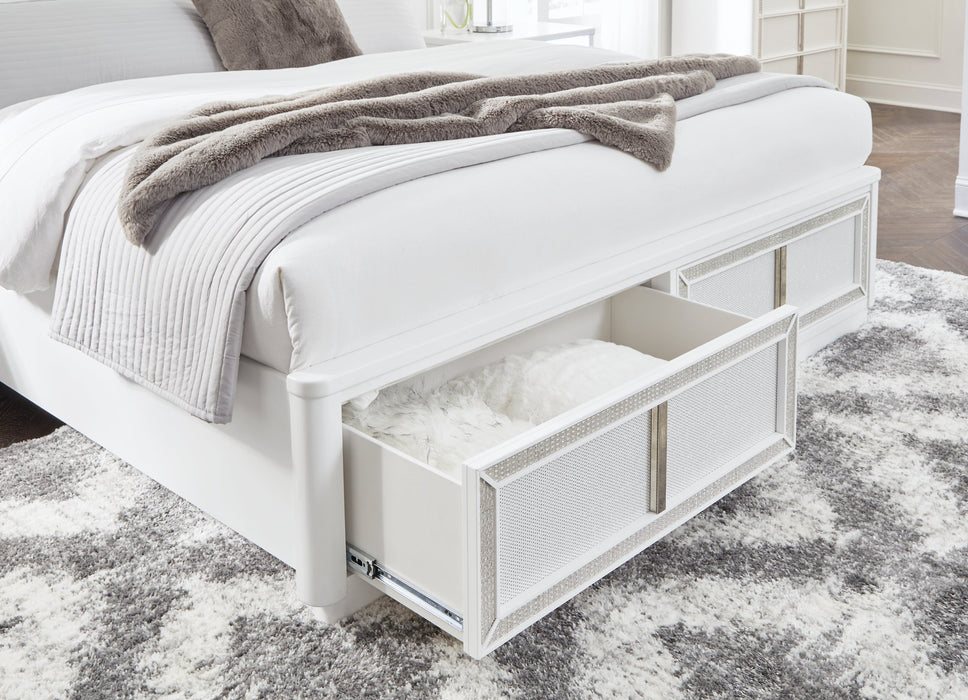 Chalanna Upholstered Storage Bed - Yulissa Home Furnishings (NJ)