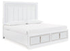 Chalanna Upholstered Storage Bed - Yulissa Home Furnishings (NJ)