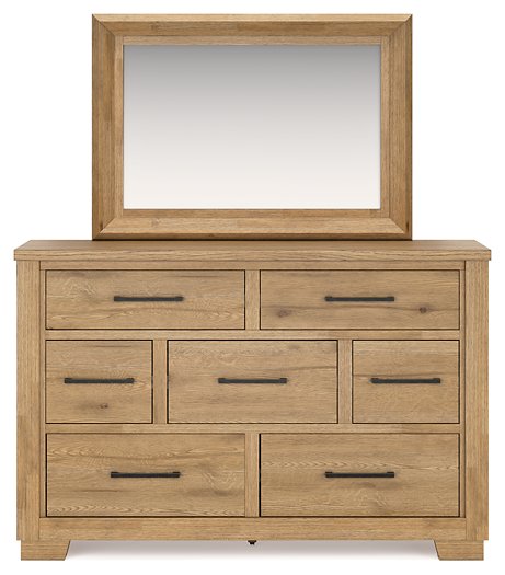 Galliden Dresser and Mirror - Yulissa Home Furnishings (NJ)