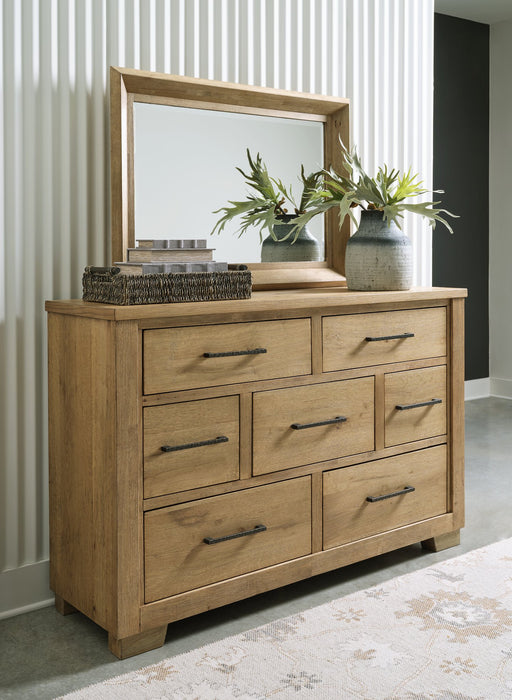 Galliden Dresser and Mirror - Yulissa Home Furnishings (NJ)