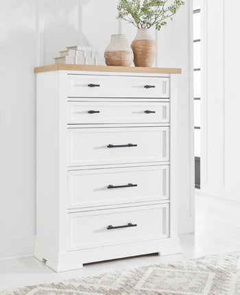 Ashbryn Chest of Drawers - Yulissa Home Furnishings (NJ)