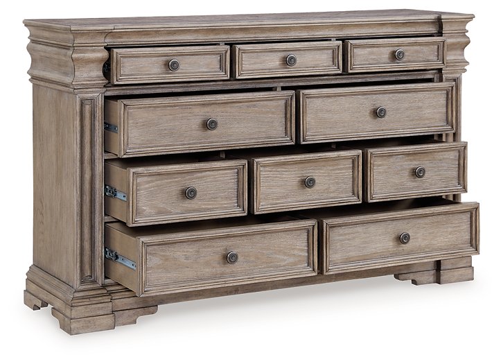 Blairhurst Dresser and Mirror - Yulissa Home Furnishings (NJ)