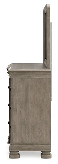 Lexorne Dresser and Mirror - Yulissa Home Furnishings (NJ)