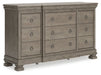 Lexorne Dresser and Mirror - Yulissa Home Furnishings (NJ)