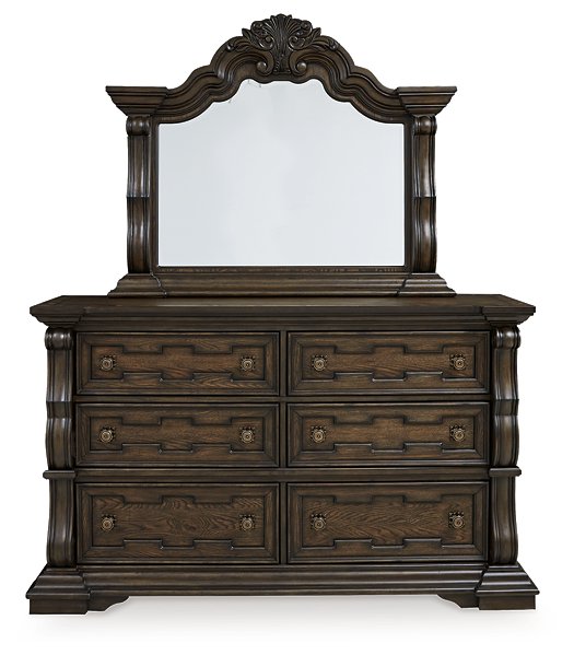 Maylee Dresser and Mirror - Yulissa Home Furnishings (NJ)