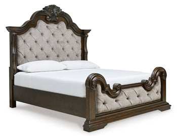 Maylee Upholstered Bed - Yulissa Home Furnishings (NJ)