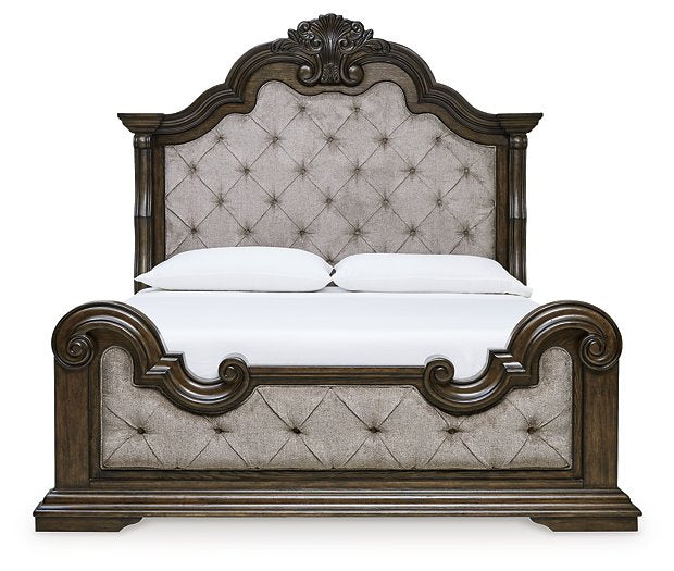 Maylee Upholstered Bed - Yulissa Home Furnishings (NJ)