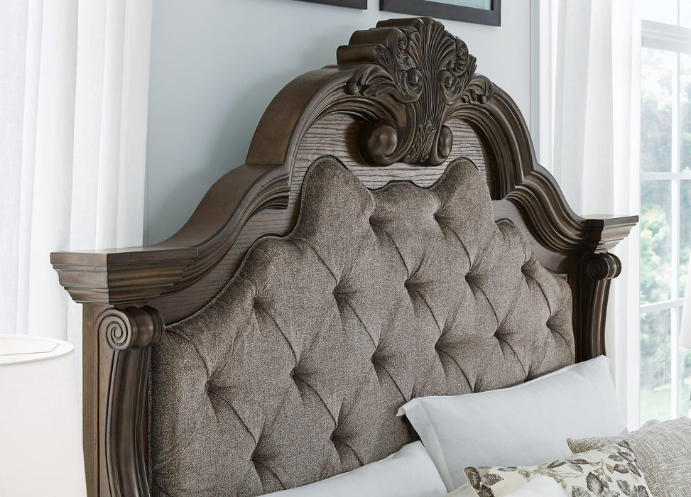 Maylee Upholstered Bed - Yulissa Home Furnishings (NJ)