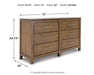 Cabalynn Dresser and Mirror - Yulissa Home Furnishings (NJ)