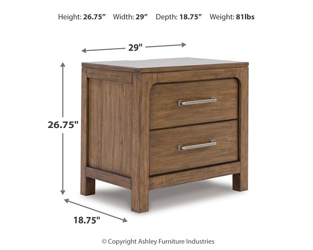 Cabalynn Nightstand - Yulissa Home Furnishings (NJ)